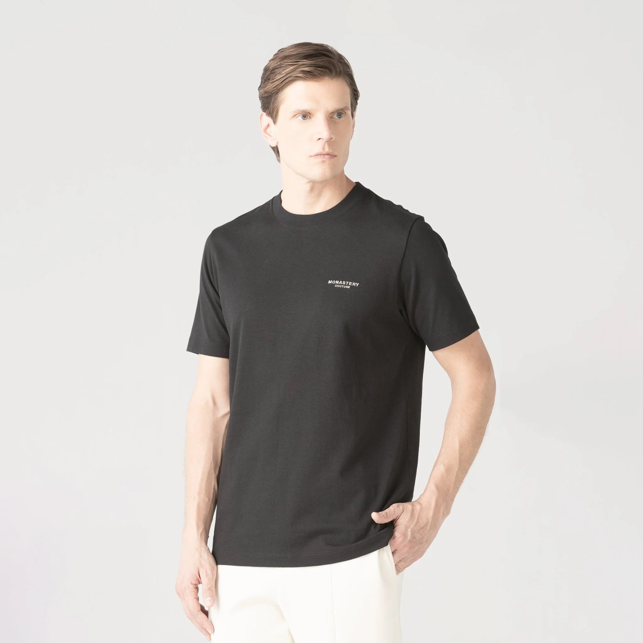 SENATTUS T-SHIRT  MEN BLACK