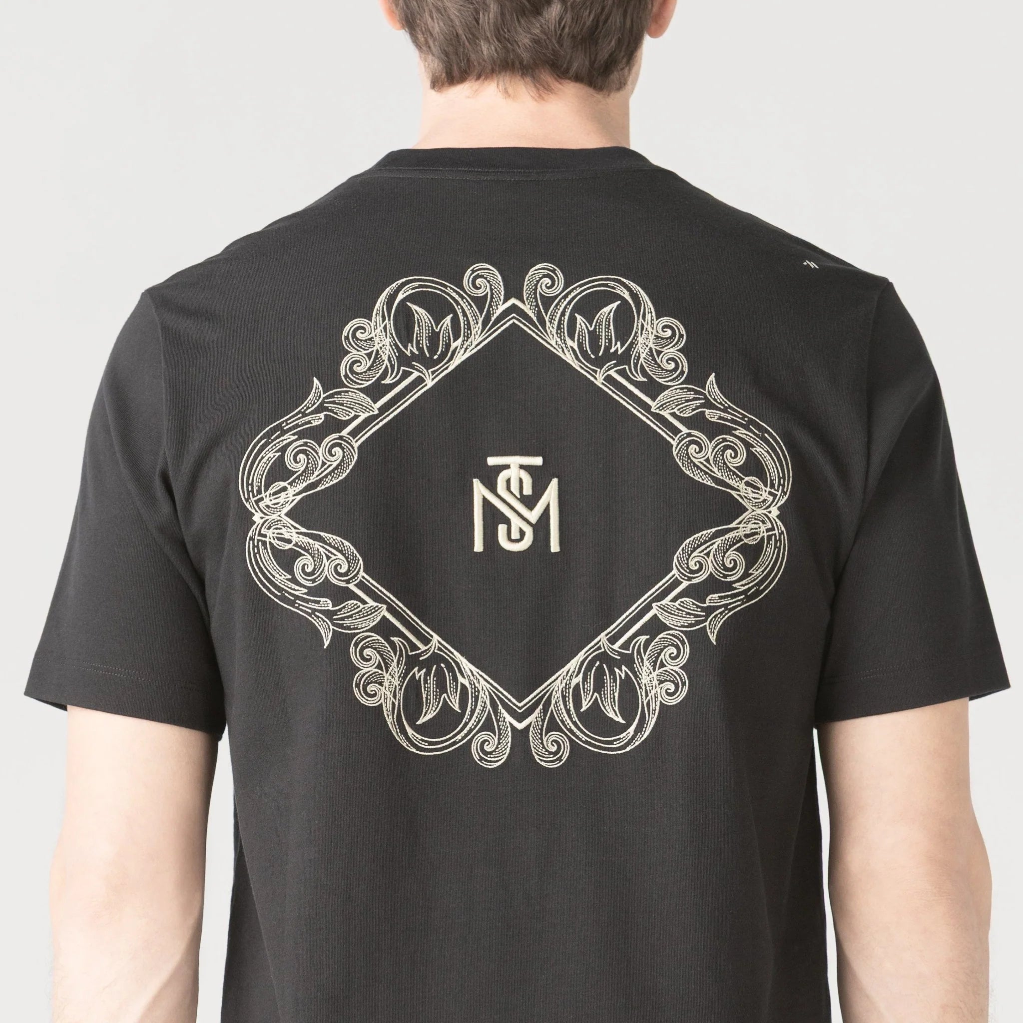 SENATTUS T-SHIRT  MEN BLACK