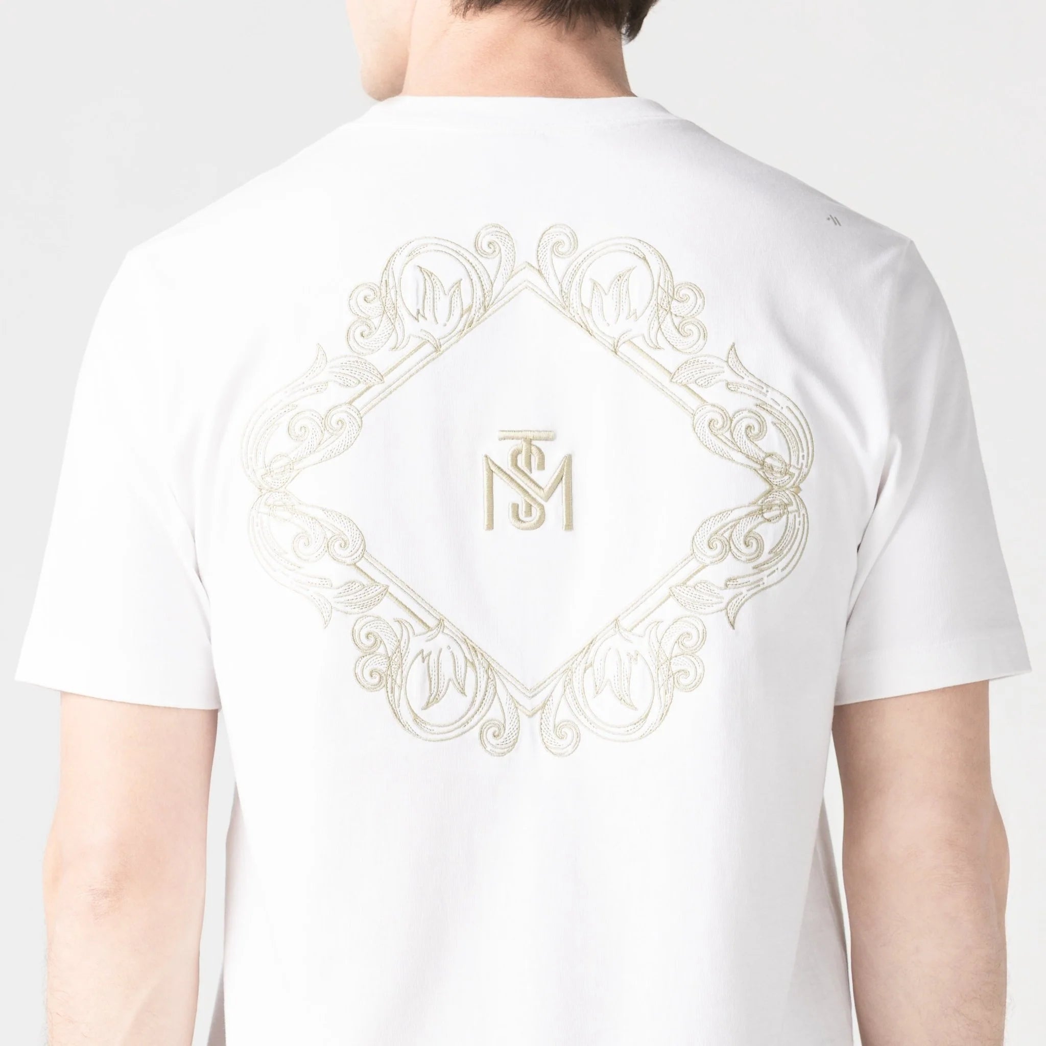 SENATTUS T-SHIRT  MEN WHITE