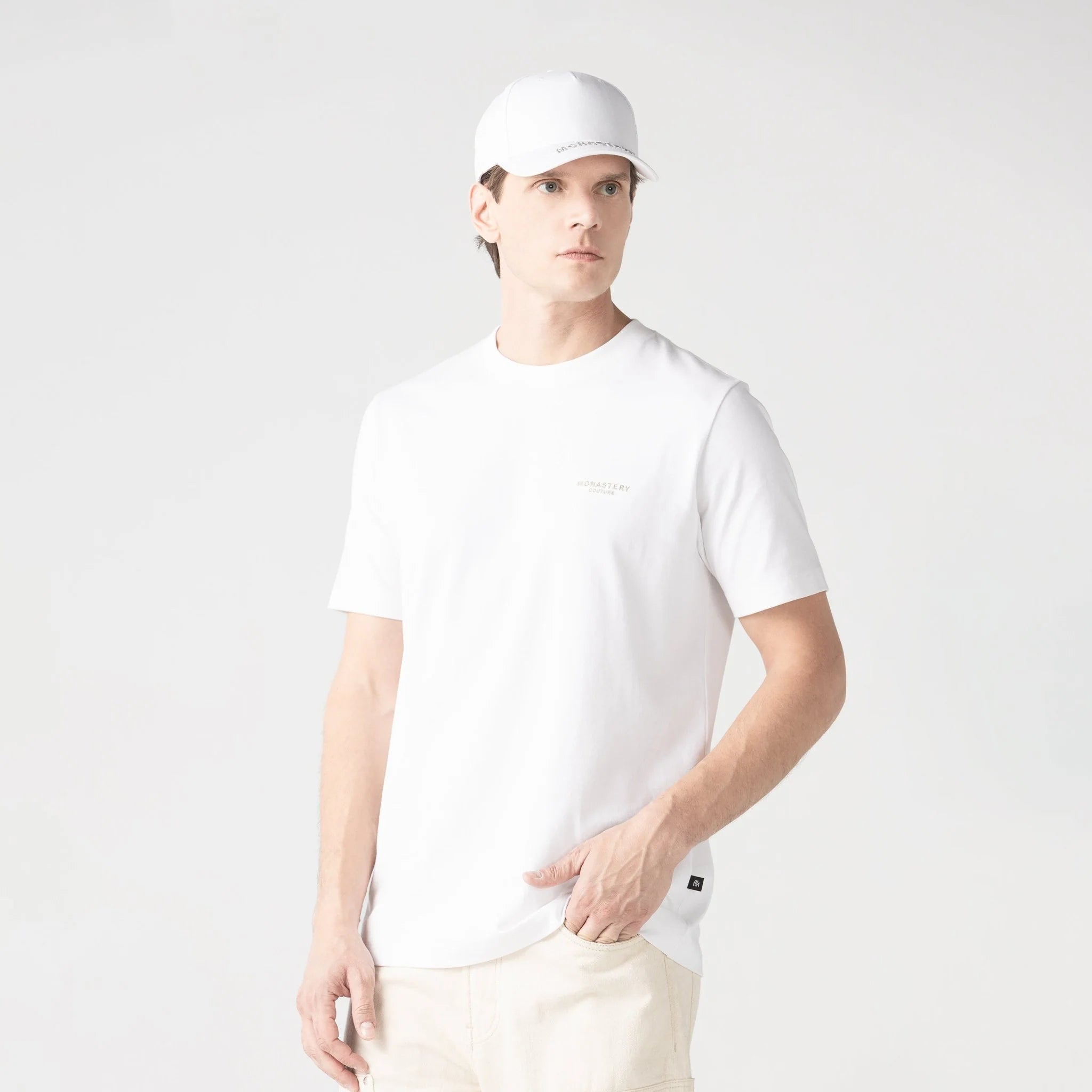 SENATTUS T-SHIRT  MEN WHITE