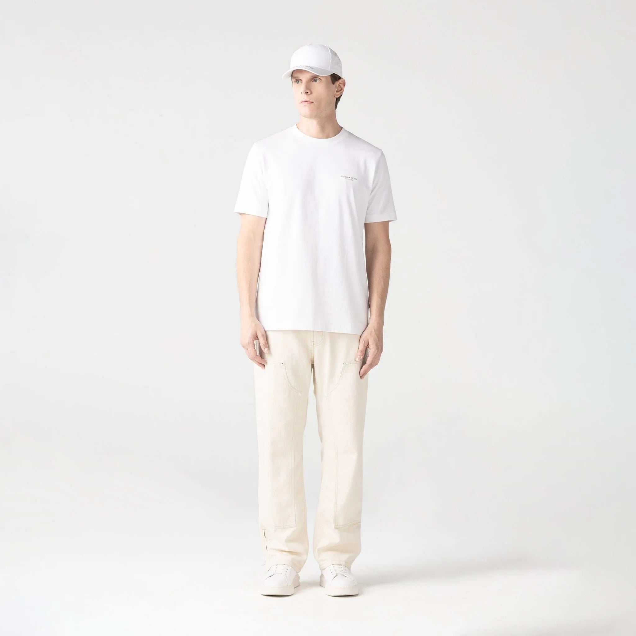 SENATTUS T-SHIRT  MEN WHITE