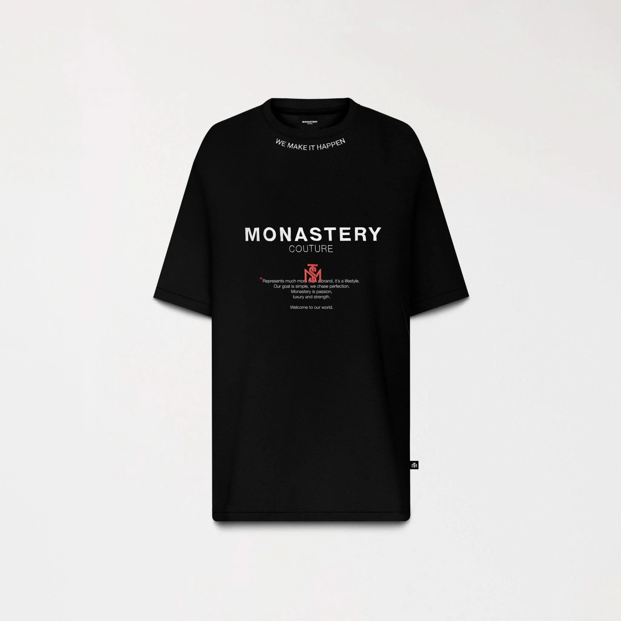 TERRIMONT T-SHIRT OVERSIZED MEN BLACK
