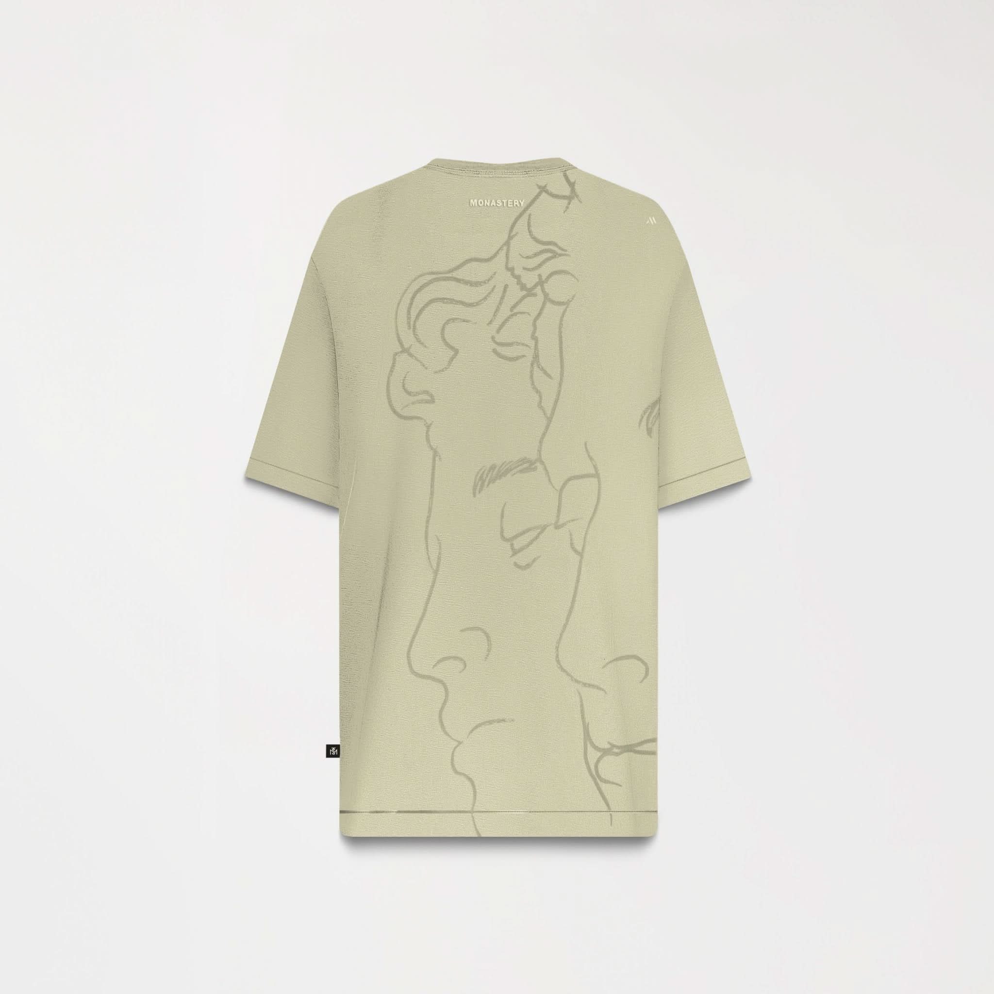 TERSIA T-SHIRT OVERSIZED MEN ABBEY STONE